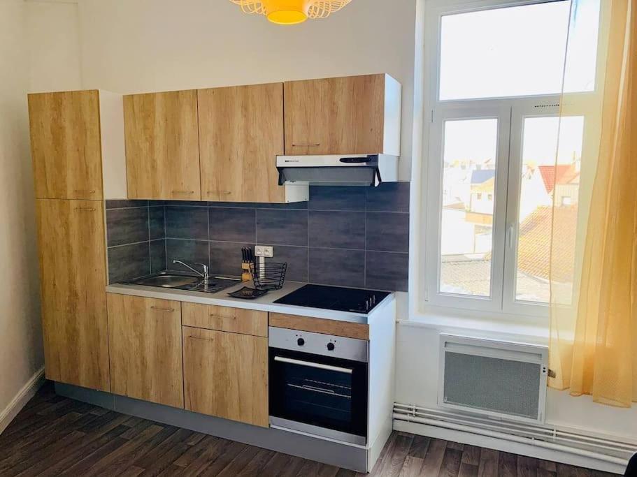 Ferienwohnung Petit F1 Cosy Wimereux Exterior foto